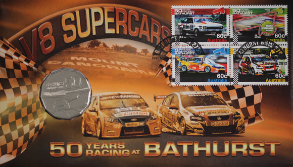 2012 50 Years of Racing At Bathurst 50c PNC