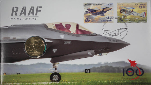 2021 RAAF Centenary $1 PNC