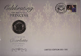 2015 Royal Birth Princess Charlotte 5 Pound PNC