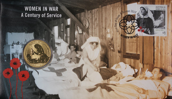 2017 Women in War A Century of Service $1 PNC