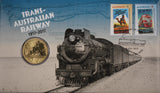 2017 Trans-Australian Railway $1 PNC (Perth Mint)