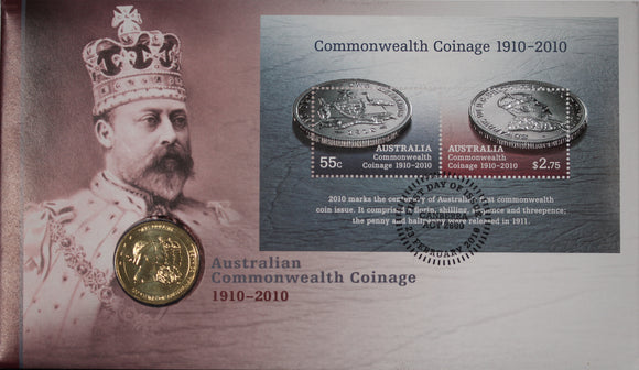 2010 Commonwealth Coinage Centenary $1 PNC