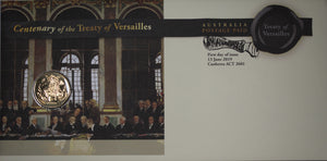 2019 Centenary of the Treaty of Versailles $1 PNC