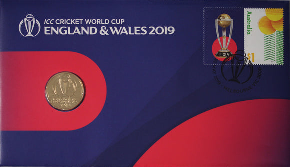 2019 ICC Cricket World Cup England and Wales $1 PNC
