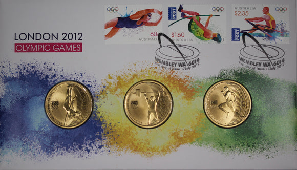 2012 London Olympic Games $1 Trio PNC