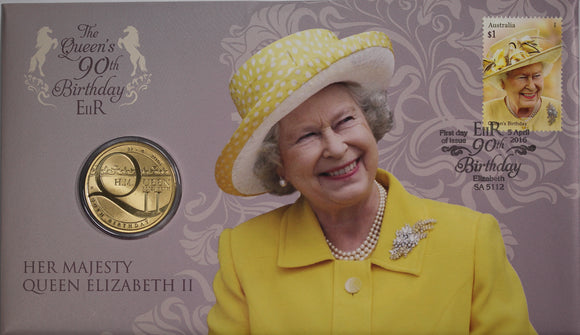 2016 QEII The Queens 90th Birthday $1 PNC