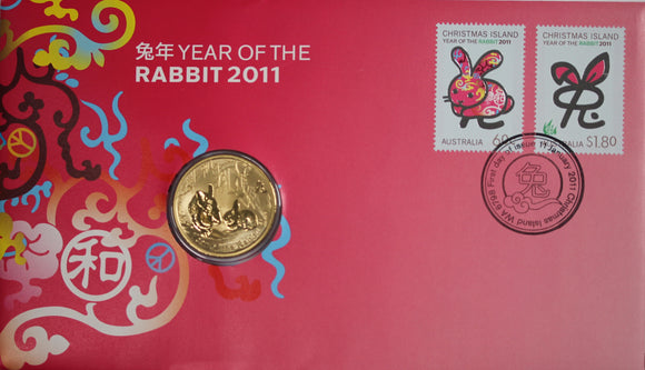 2011 Lunar Year of the Rabbit $1 PNC