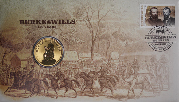 2010 150 Years Burke and Wills $1 PNC