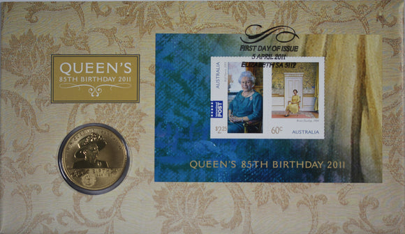 2011 QEII Queens 85th Birthday $1 PNC