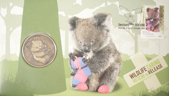 2011 Rescue to Release Koala Medallion Cover