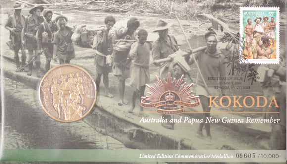 2010 Kokoda Medallion Cover