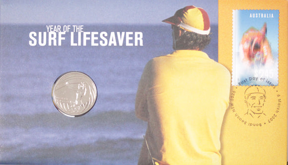 2007 Year of the Surf Lifesaver 20c PNC