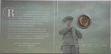 2017 $2 Remembrance Day C Mintmark in Card