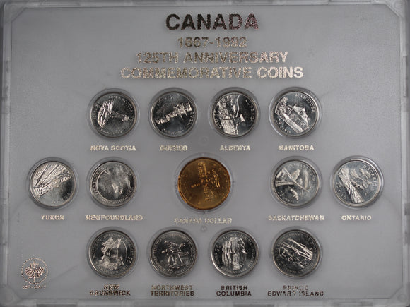 Canada 1992 125th Anniversary Coin Set