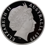 1999 Australian Kangaroo 1oz Silver Proof Coin