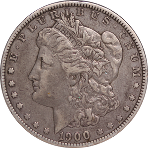 USA 1900 Silver Dollar Fine