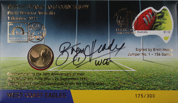 Perth Stamp and Coin Show PNC West Coast Eagles Premiers
