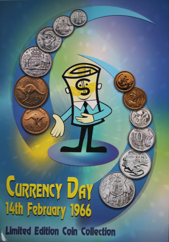1966 Currency Day Changeover Coin Set