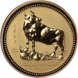 1997 Year of the Ox 1/20oz Gold Coin