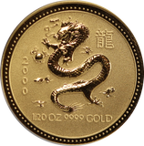 2000 Year of the Dragon 1/20oz Gold Coin