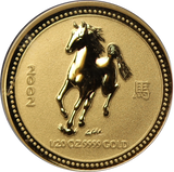 2002 Year of the Horse 1/20oz Gold Coin