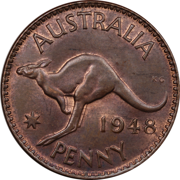 1948 Penny aUNC