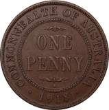 1918I Penny VF
