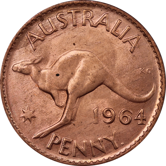 1964 Penny UNC