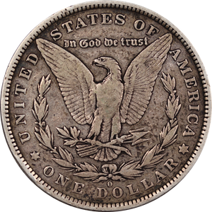 1881O USA Silver Dollar Cleaned