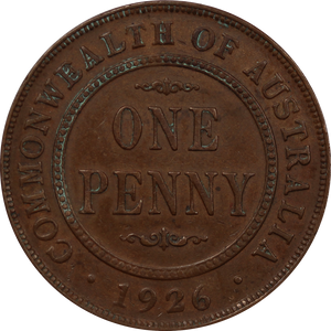 1926 Penny aEF