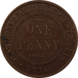 1914 Penny gVF
