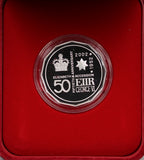 2002 QEII 50th Anniversary Accession 50c Silver Proof Coin