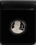 1998 Howard Florey $1 Silver Proof Coin