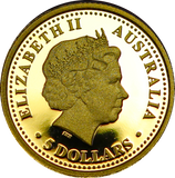 2006 Discover Australia Saltwater Crocodile 1/25oz Gold Coin