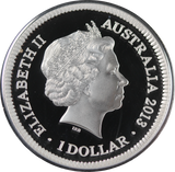 2013 Bicentenary of the Holey Dollar and Dump $1 Silver Proof Coin