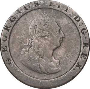 GB 1797 Cartwheel Penny aFine