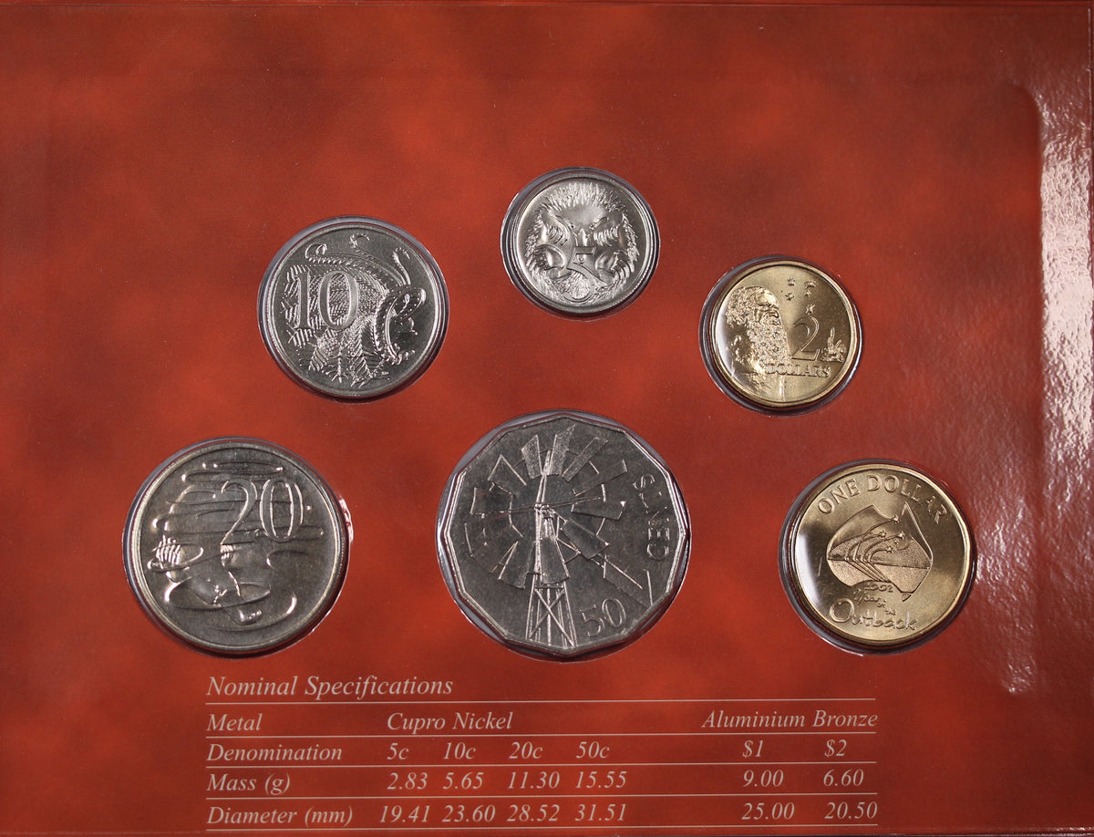 2002 Mint Set (Year of the Outback) – Thompsons Coins