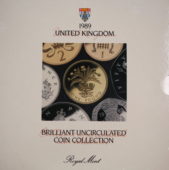GB 1989 Brilliant Uncirculated Coin Set