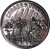 1980 Canada Polar Bear Silver $1 Coin