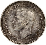 1942 Threepence Circulated