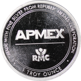 APMEX/RMC USA 1oz Silver Round Flag Design