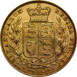 1866 GB Gold Sovereign EF