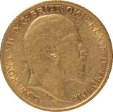 1906 Sydney Mint Half Sovereign gFine
