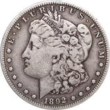 USA 1892S Morgan Dollar Fine
