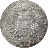 1780 Maria Theresa Silver Thaler Restrike