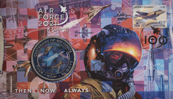 2021 Air Force Centenary Medallion Cover