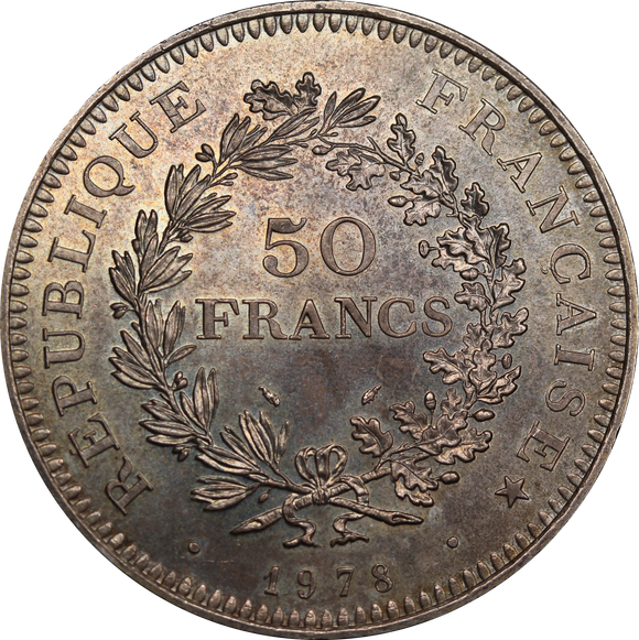 France 1978 50 Francs aUNC