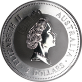 1992 Kookaburra 2oz Silver Coin