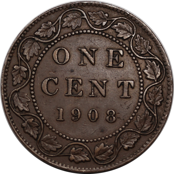 Canada 1908 1 Cent VF