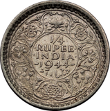 India-British 1944 1/4 Rupee aEF